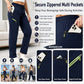 🔥SALE 50% OFF!!🔥Women’s Straight-Leg Cargo Trousers – Elastic Waist, 6-Pocket Casual Pants for Work, Travel & Everyday Wear 👖✨ 3