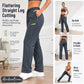 🔥SALE 50% OFF!!🔥Women’s Straight-Leg Cargo Trousers – Elastic Waist, 6-Pocket Casual Pants for Work, Travel & Everyday Wear 👖✨ 3