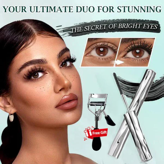 ✨BUY 1 GET 1 FREE!!✨Ultimate Waterproof & Sweatproof Lengthening & Curling Mascara👁️