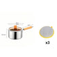 Multifunctional 304 Stainless Steel Frying Pot