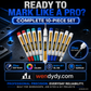 Precision Tip Quick-Dry Oil-Based Marker Pen-10pcs