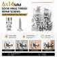 🛠️🔩Self Drilling Drywall Anchors with Screws Kit🪨 Easy Install Wall Fixing Accessories