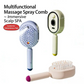 🔥 50% OFF ! 💇‍♀️Electric Spray Air Cushion Massage Comb ✨ Detangle, Hydrate & Massage Your Scalp in Seconds
