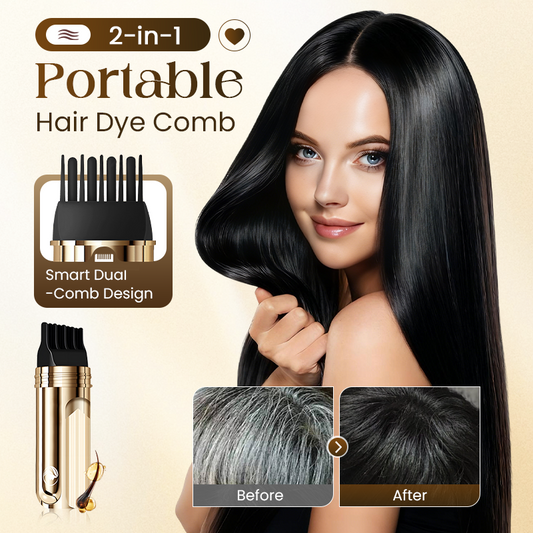 🔥Buy 2 Get 1 Free🔥2-in-1 Convenient Hair Dye Comb For Gray Hair