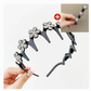 🎁New Arrival 50% OFF💥Wavy Crystal Headband Set - Lightweight Non-Slip Girly Feminine Hair Accessory, Sparkling Crystal-Accented Wave-Shape Band for Weddings & Everyday Wear, Girly Feminine Items