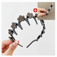 🎁New Arrival 50% OFF💥Wavy Crystal Headband Set - Lightweight Non-Slip Girly Feminine Hair Accessory, Sparkling Crystal-Accented Wave-Shape Band for Weddings & Everyday Wear, Girly Feminine Items