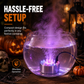 ⏳🔥LIMITED-TIME 50% OFF! ⏰💨 12-LED Ultrasonic Mist Maker Fogger – Creates cool mist & colourful light – Perfect for humidifiers, fountains or Halloween decor – runs quietly in water 💧✨