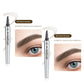 🎉 Incredible Offer 50%OFF🔥Buy 1 Get 1 Free💎 3D Microblading Eyebrow Pencil – 4-Prong Tip, Waterproof & Natural Hair-Like Strokes 🖌️