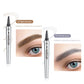 🎉 Incredible Offer 50%OFF🔥Buy 1 Get 1 Free💎 3D Microblading Eyebrow Pencil – 4-Prong Tip, Waterproof & Natural Hair-Like Strokes 🖌️