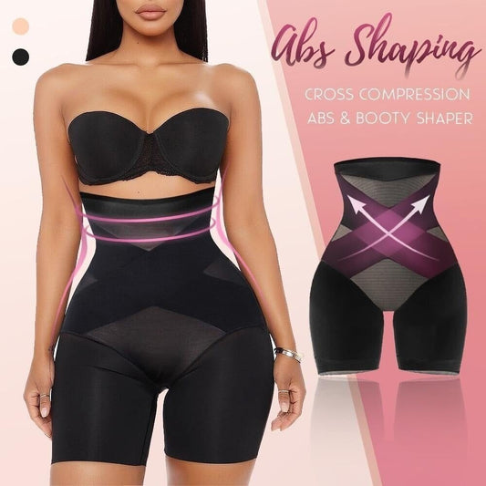 🔥Vente du dernier jour 49%🔥Compression croisée Abs & Booty Taille Haute Shaper