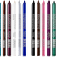 ‼️Special Price:£ 18.99 ‼️ 💧14-Pack Waterproof Colored Gel Eyeliner Pencil – Metallic & Shimmer Finishes, Smudge-Proof（Pencil sharpener color is random）