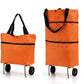 50%OFF🛍️2-in-1 Foldable Shopping Cart – Carry More, Roll Easier