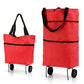 50%OFF🛍️2-in-1 Foldable Shopping Cart – Carry More, Roll Easier