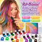 🔥50% OFF🌈12-Color Temporary Hair Chalk Applicator Set