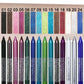 ‼️Special Price:£ 18.99 ‼️ 💧14-Pack Waterproof Colored Gel Eyeliner Pencil – Metallic & Shimmer Finishes, Smudge-Proof（Pencil sharpener color is random）