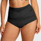 🌸  Special Price 2 for £16.99  ! 🔥🎁Plus-Size High-Waist Cross Tummy Control Panties