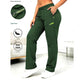 🔥SALE 50% OFF!!🔥Women’s Straight-Leg Cargo Trousers – Elastic Waist, 6-Pocket Casual Pants for Work, Travel & Everyday Wear 👖✨ 3