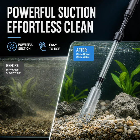 🥳2026 HOT SALE🥳💞50K+ SOLD!✨ 🔥 Electric Aquarium Gravel Cleaner✨