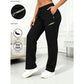 🔥SALE 50% OFF!!🔥Women’s Straight-Leg Cargo Trousers – Elastic Waist, 6-Pocket Casual Pants for Work, Travel & Everyday Wear 👖✨ 3