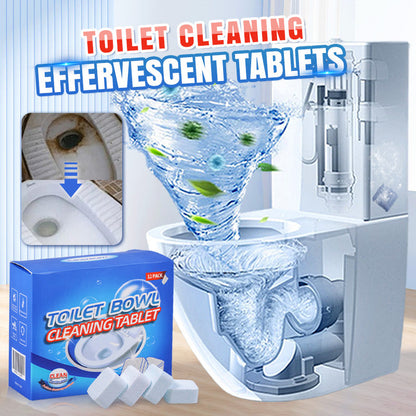 Tablettes Effervescentes de Nettoyage de Toilettes au Parfum de Citron