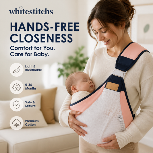🎁2026 Sale👶4-in-1 Breathable Baby Carrier – 0-36 Months, Front/Back/Facing In/Out – Hands-Free Comfort for Parent & Baby! ✨