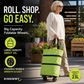 50%OFF🛍️2-in-1 Foldable Shopping Cart – Carry More, Roll Easier