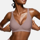 🎀50% off 💕  – the ultra-comfortable, wireless women's bra: seamless, deep V-neck, and push-up