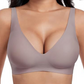 🎀50% off 💕  – the ultra-comfortable, wireless women's bra: seamless, deep V-neck, and push-up