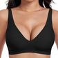 🎀50% off 💕  – the ultra-comfortable, wireless women's bra: seamless, deep V-neck, and push-up