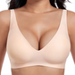 🎀50% off 💕  – the ultra-comfortable, wireless women's bra: seamless, deep V-neck, and push-up