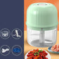 Cordless Multifunctional Mini Electric Food Processor, Wireless Portable Kitchen Chopper for Minced Meat, Garlic & Baby Puree, Fast Food Prep Kitchen Helper
