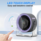 🌀 50% OFF NOW! 📊 Desk Fan – 100 speeds, LED display & 24H battery – Silent, tilt & oscillate – UK design, summer essential 🔋✨