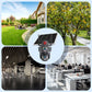 🔥2026 New Arrival🔥⏳Time-Limited Special⏰6K 9MP Outdoor Wi-Fi Security Camera | 3 Lenses, 360° PTZ | IP66 Waterproof, Color Night Vision, Two-Way Audio, Motion Tracking
