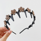 🎁New Arrival 50% OFF💥Wavy Crystal Headband Set - Lightweight Non-Slip Girly Feminine Hair Accessory, Sparkling Crystal-Accented Wave-Shape Band for Weddings & Everyday Wear, Girly Feminine Items