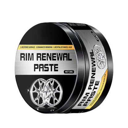 🚗🏆 Special Price £14.99 ! 🔥Buy 1 Get 1 Free🎁👍All-in-One Wheel Rim Restoration Paste – deep scratch repair, oxidation removal, mirror shine finish, anti-rust protective coating. Auto wheel maintenance essential!