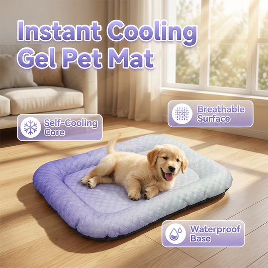 50% Off – 🐶🐱Pet Cooling Pad Mat for Dogs and Cats - Ice Silk Summer Cool Bed Blanket in Gradient Colours, Breathable Soft Sleeping Cushion for Indoor Floors Sofas and Car Travel Washable Multiple Sizes Available