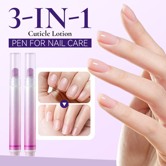 🏆 Special Price £13.99! 💅 Buy 1 Get 1 Free ✨ 3-in-1 Cuticle Lotion Pen – Nourishes, conditions & protects🌸