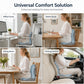 🪑 50% OFF! Ergonomic Memory Foam Seat Cushion – Back Support for Home, Office & Car 💺