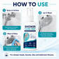 ⏰🔥LIMITED TIME 50% OFF!🔥50K+ SOLD! 🚿 Fast-Acting Limescale Remover Spray for Showerheads and Faucets