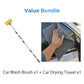 🚙 LIMITED‑TIME ! 💥 Extendable Car Wash Brush 152cm Long Handle – Labor‑Saving, Scratch‑Free, Water‑Through ✨