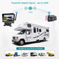 ❄️1080P Wireless Reversing Camera System – Multi-Camera Split-Screen Monitor for 12V/24V Vehicles