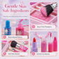 ⏳Time-Limited Special⏰Washable Princess Makeup Set – Kid‑Safe Non‑Toxic Pretend Beauty Toy Gift 👸Non‑irritating, trays & portable case 🎀