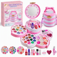 ⏳Time-Limited Special⏰Washable Princess Makeup Set – Kid‑Safe Non‑Toxic Pretend Beauty Toy Gift 👸Non‑irritating, trays & portable case 🎀