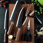 🍴 Stainless Steel Knife Set Block — Professional Kitchen Knives Sharp Durable✨Professional Chef's Knife Set - 6 Pcs Set
