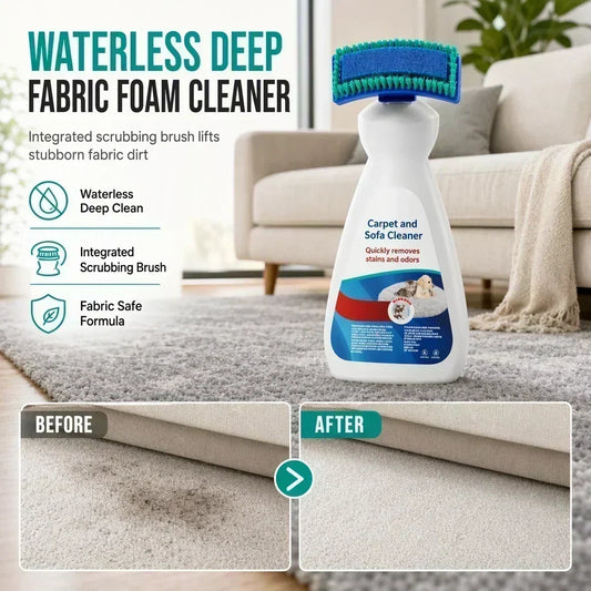 🛋️ 50% Off Now ✨ No-Wash Carpet & Sofa Cleaner with Brush