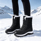 ❄️ SALE 50% OFF💙🥾Women's Waterproof Plush-Lined Snow Boots | Dry & Toasty – Cozy Mid-Calf Warmth for Winter Days ✨