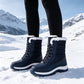❄️ SALE 50% OFF💙🥾Women's Waterproof Plush-Lined Snow Boots | Dry & Toasty – Cozy Mid-Calf Warmth for Winter Days ✨